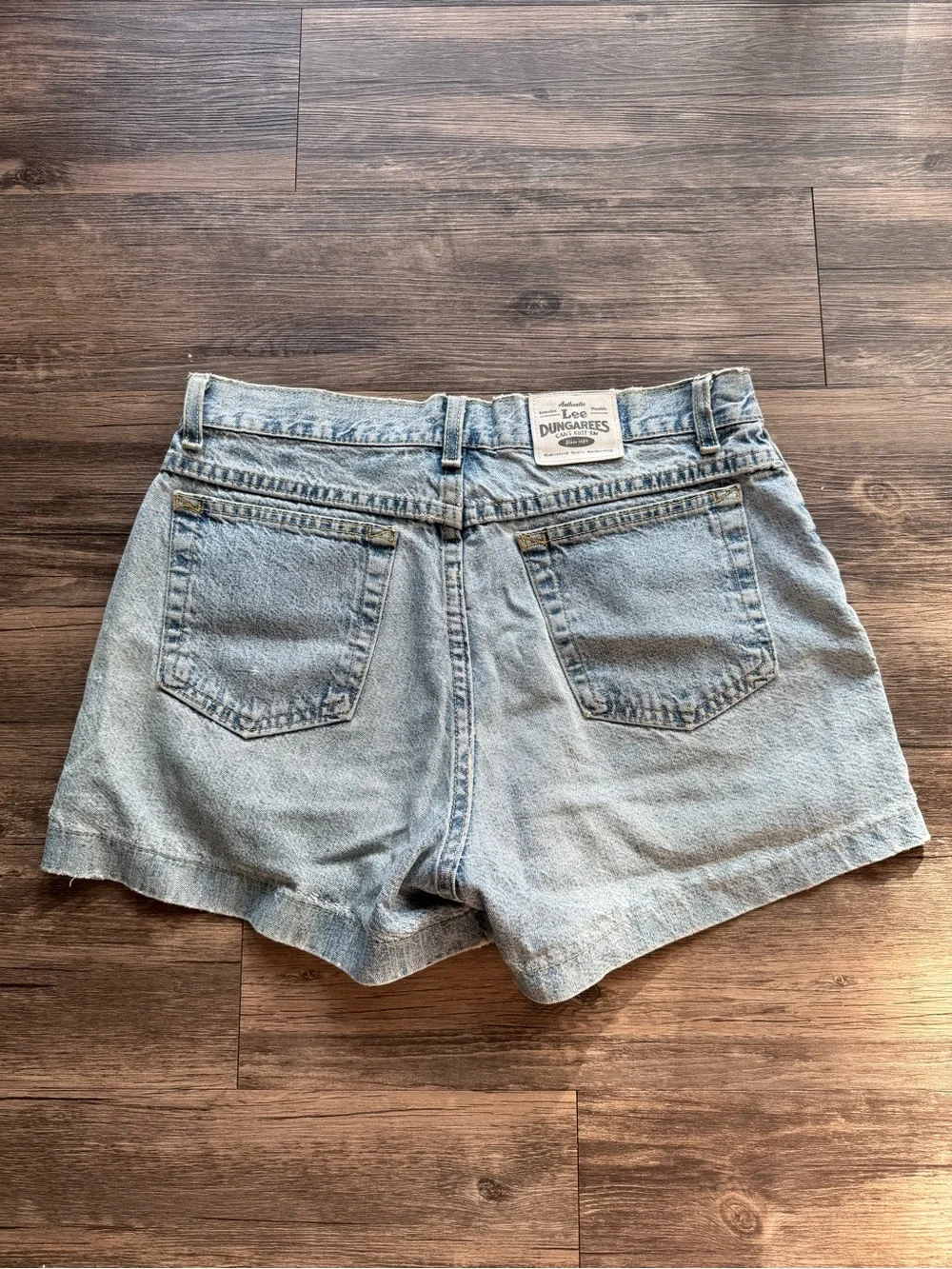 Lee Light Wash Denim Jean Shorts